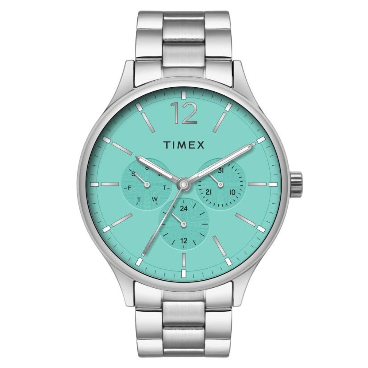 TWEG18438 Timex | Tiffany Blue Round Dial Men's Watch