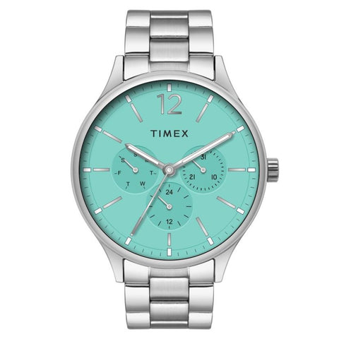 TWEG18438 Timex | Tiffany Blue Round Dial Men's Watch - Buy Now at Sai Creations Watches