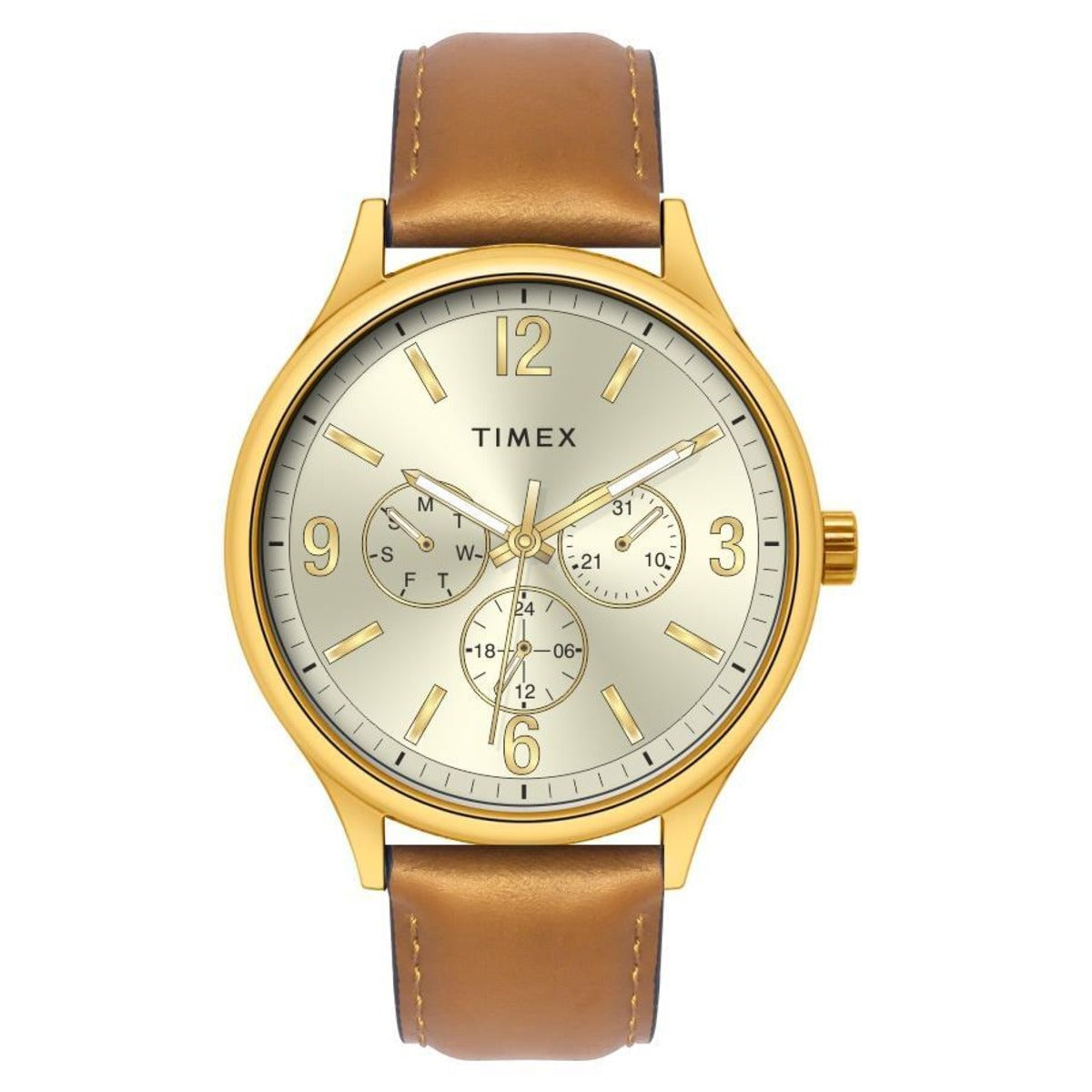 Timex Arabic and markers Champ Dial Men's Astrological Watch - TWEG18439