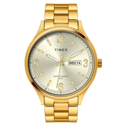 Timex Champ Dial St Steel Bracelet Men's Astrological Watch - TWEG18444