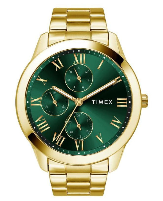 TWEG18527 Timex | Full Roman Green 45 mm Dial Men's Watch