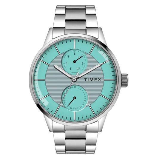 TWEG19951 Timex | Tiffany Blue Round Dial Men's Watch