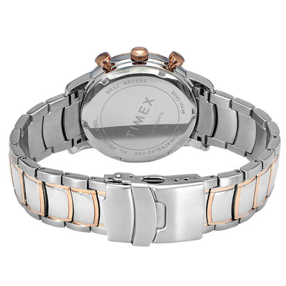 Timex Men Silver Round Dial Analog Watch - TWEG20205