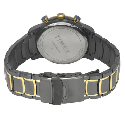 Timex Black Round Dial Quartz Analog Men Watch - TWEG20208