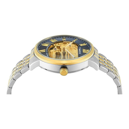 Timex Quartz Blue Round Dial Automatic Men's Watch TWEG23505