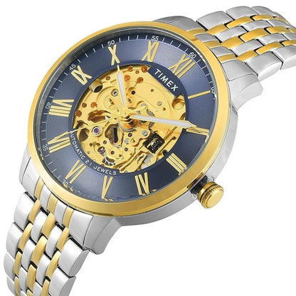 Timex Quartz Blue Round Dial Automatic Men's Watch TWEG23505