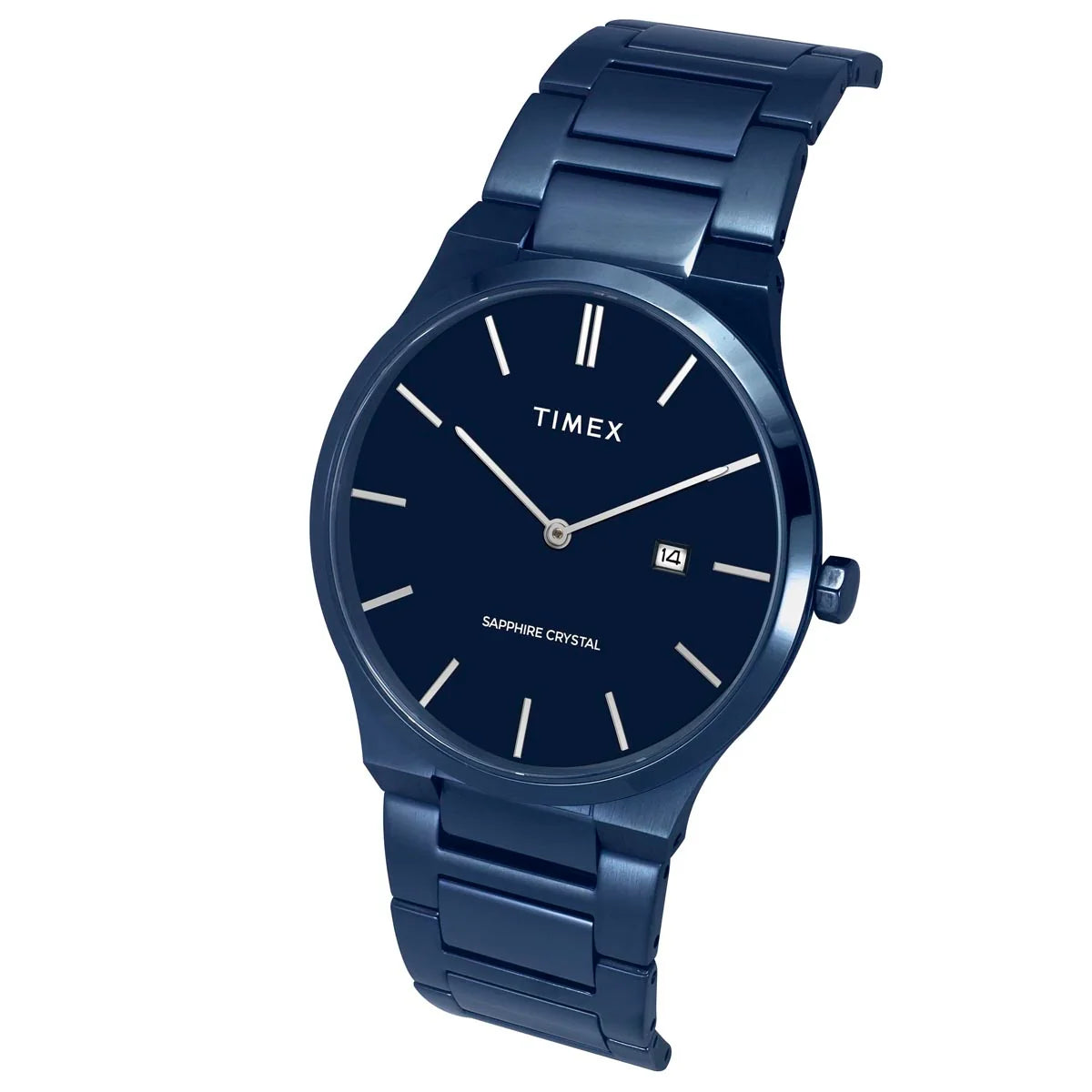 Timex Men Analog Blue Round Dial Stainless Steel  Watch- TWEG23602