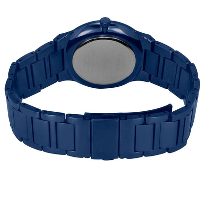 Timex Men Analog Blue Round Dial Stainless Steel  Watch- TWEG23602