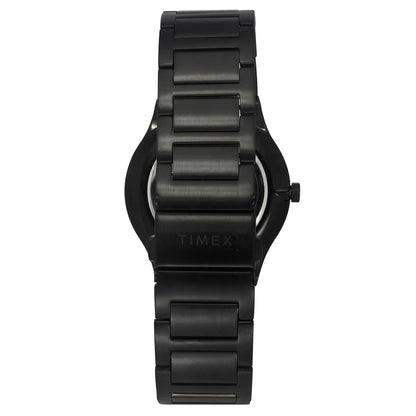 Timex E Class Men Black Dial Analog Stainless Steel Watch TWEG23603