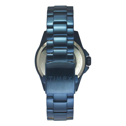 Timex Men Blue Round Dial Analog Automatic Watch - TWEG24104