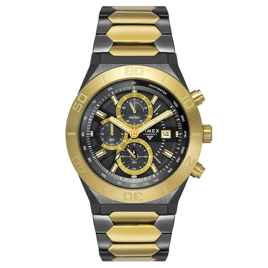 Timex Men Grey Round Dial Analog Chronograph Watch - TWEG24901