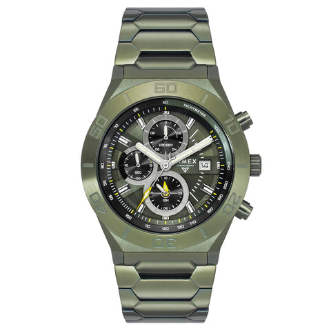 Timex Green Round Dial Quartz Analog Men Watch TWEG24903 - Buy Now at Sai Creations Watches
