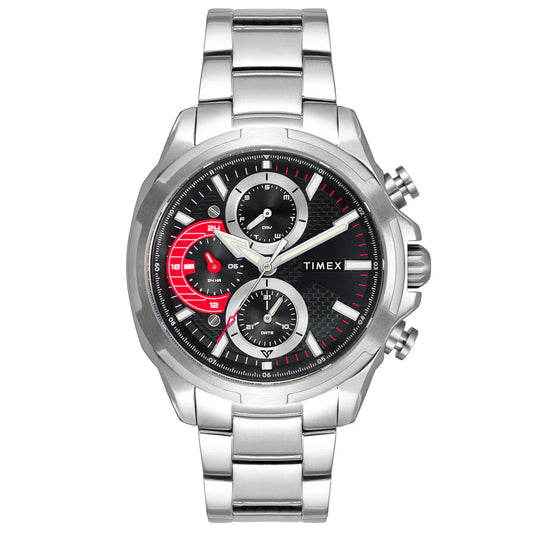 Timex Black Round Dial Quartz Analog Men Watch TWEG25000