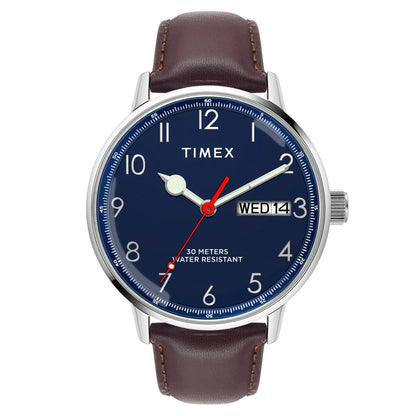 Timex Men Blue Round Dial Analog Watch - TWEG25400