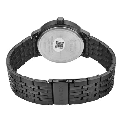 Timex Trendline Black Dial Analog Stainless Steel Men's Watch TWEG25410