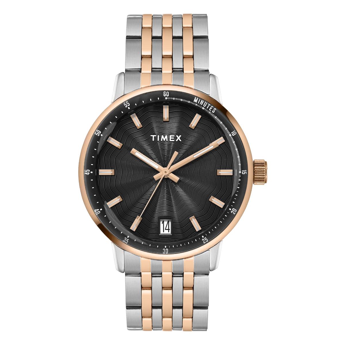 Timex Trendline Black Round Dial Analog Men's Watch TWEG25411