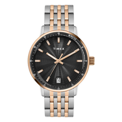 Timex Trendline Black Round Dial Analog Men's Watch TWEG25411
