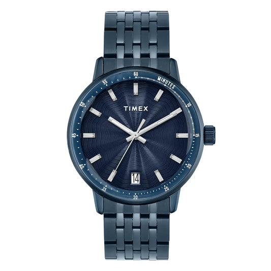 Timex Trendline Quartz Blue Dial Analog Men's Watch - TWEG25412