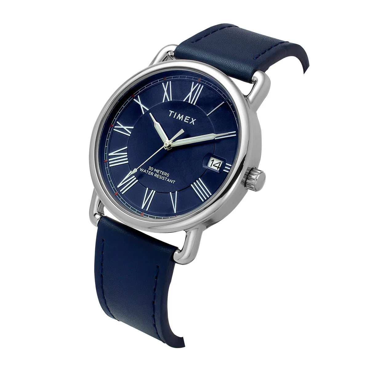 Timex Men Blue Round Dial Analog Watch - TWEG25600