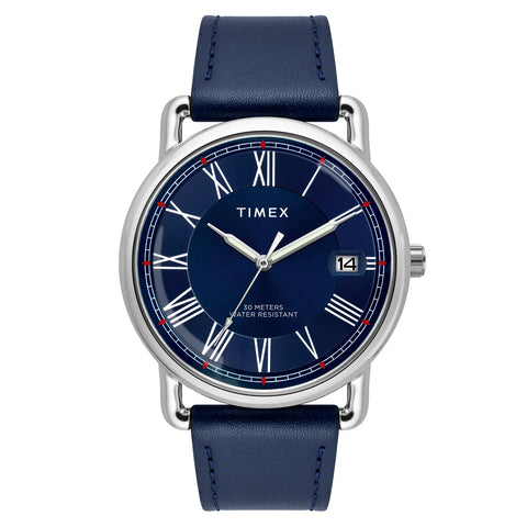 Timex Men Blue Round Dial Analog Watch - TWEG25600 - Buy Now at Sai Creations Watches