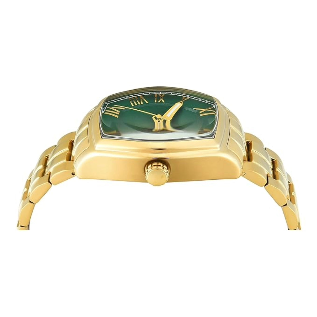 Timex Quartz Green Tonneau Dial Analog Men's Watch - TWEG25905