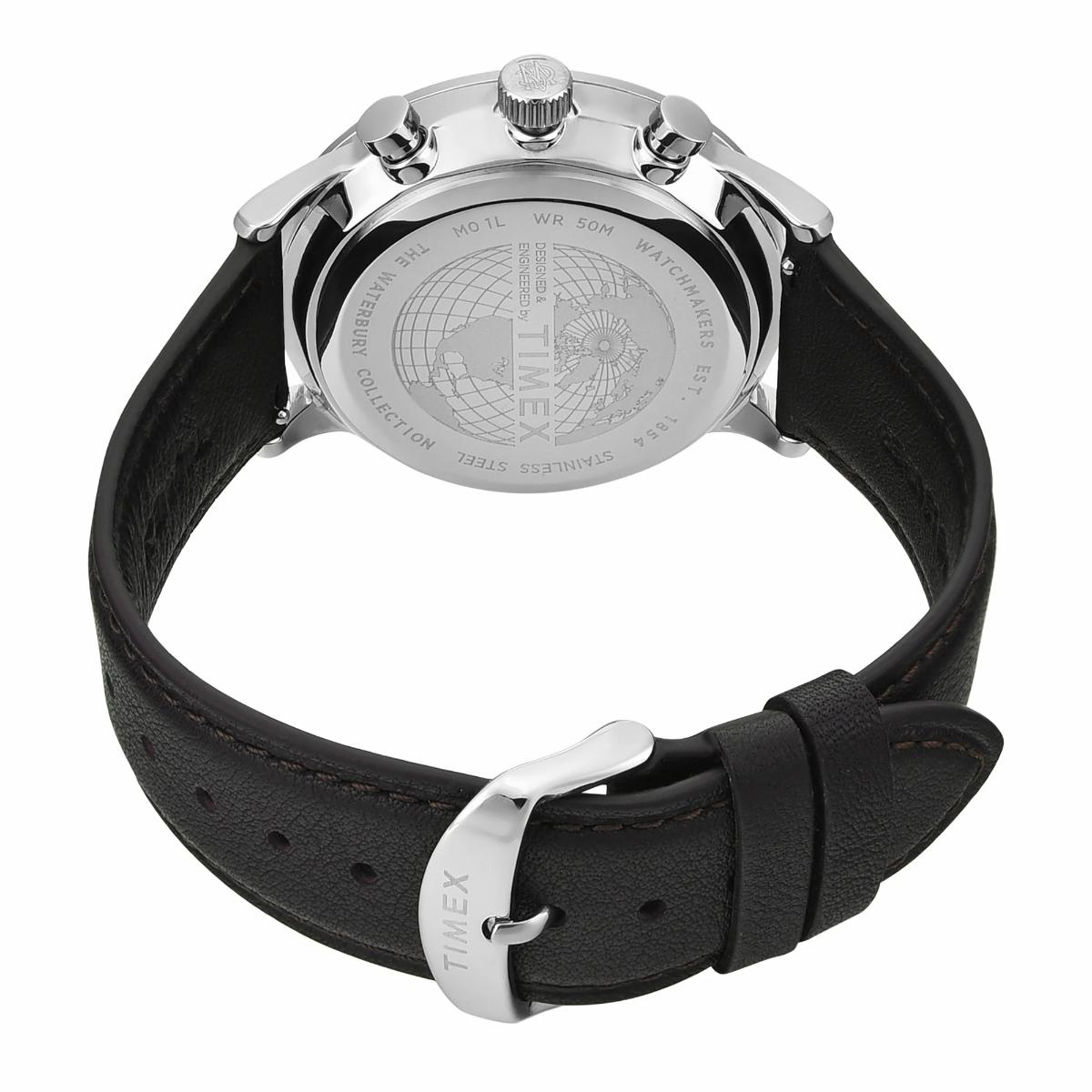 Timex Waterbury Classic White Round Dial Analog Men's Watch TWEG26602