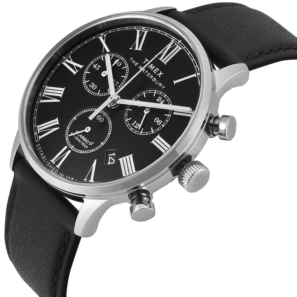 Timex Waterbury Classic White Round Dial Analog Men's Watch TWEG26602