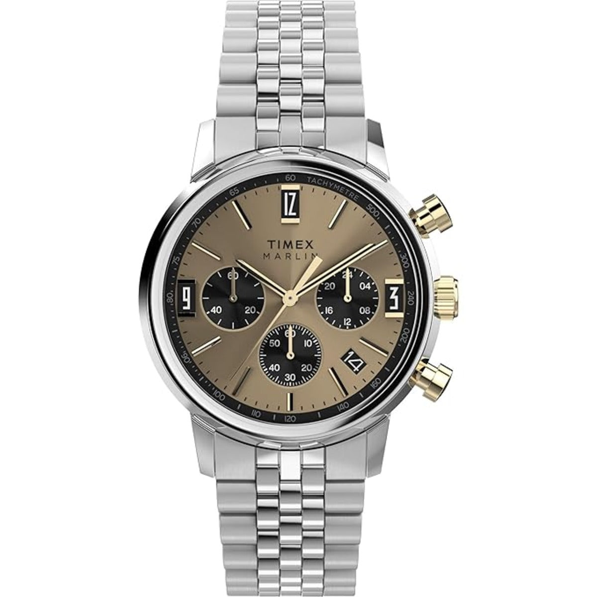 Timex Marlin Champagne Analog Stainless steel Men's Watch - TWEG26713