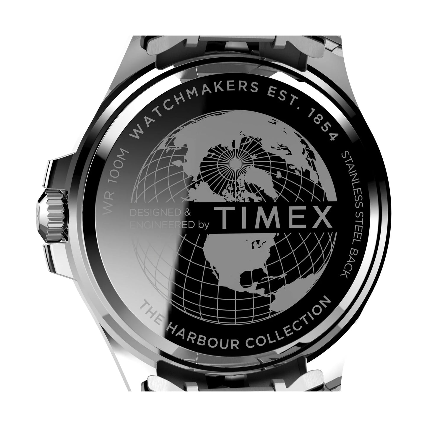 Timex Harborside Blue Dial Analog Stainless Steel Men's Watch TWEG27000