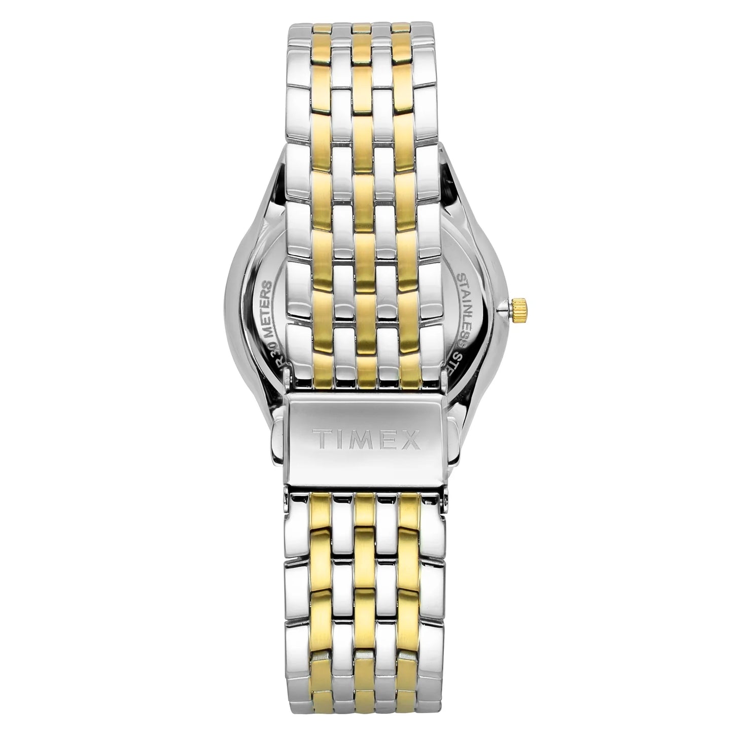 Timex Fashion Quartz Green Dial Analog Stainless Steel Men Watch TWEG27903