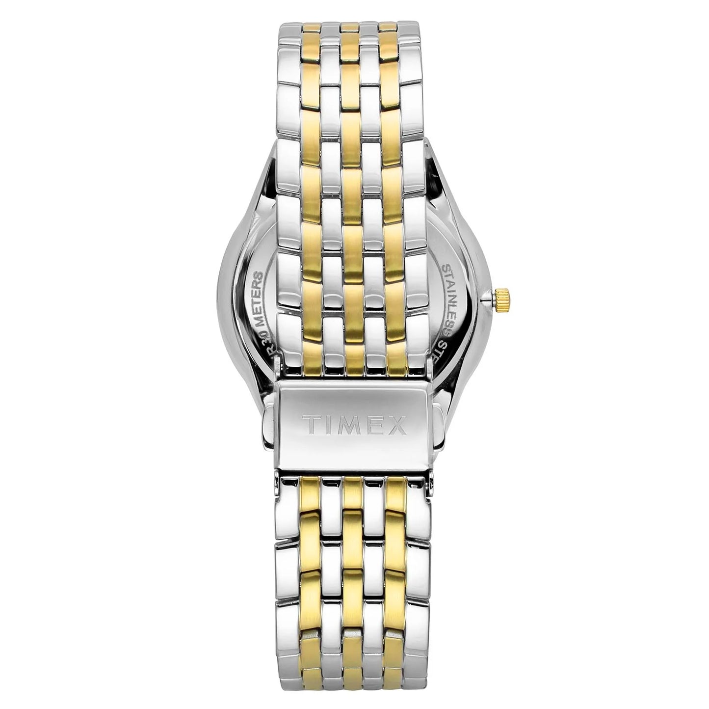 Timex Fashion Quartz Green Dial Analog Stainless Steel Men Watch TWEG27903