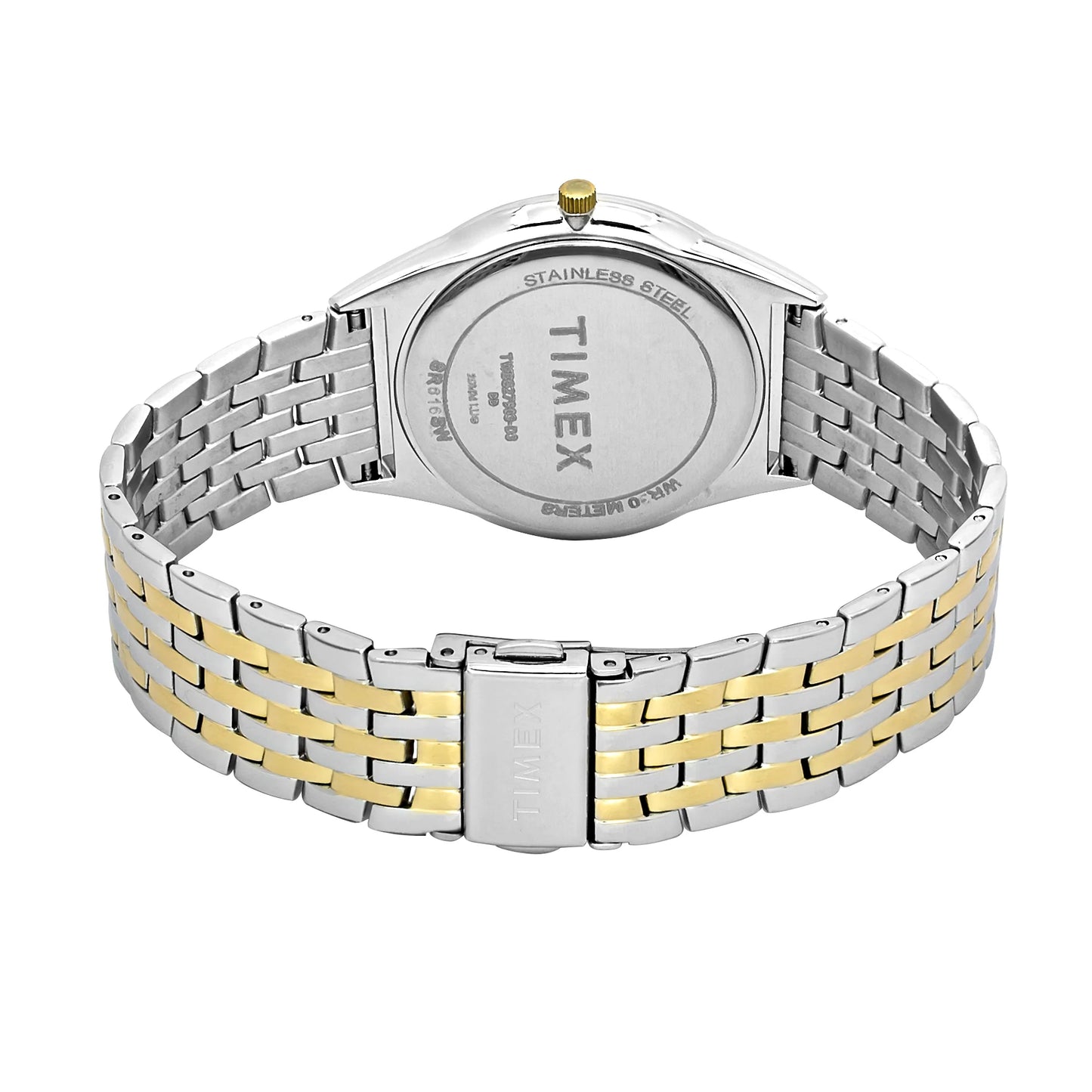 Timex Fashion Quartz Green Dial Analog Stainless Steel Men Watch TWEG27903
