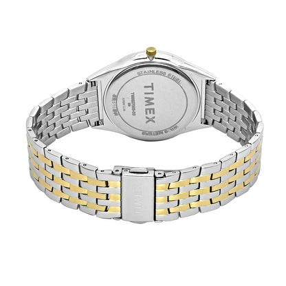 Timex Fashion Quartz Green Dial Analog Stainless Steel Men Watch TWEG27903
