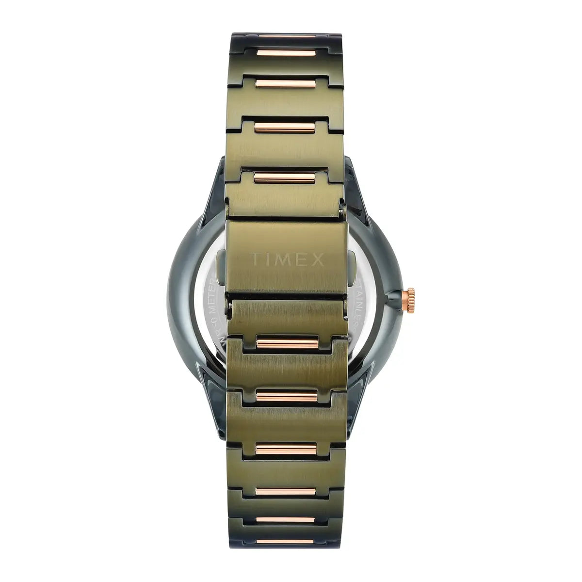 Timex Quartz Green Round Dial Analog Watch For Men TWEG28002