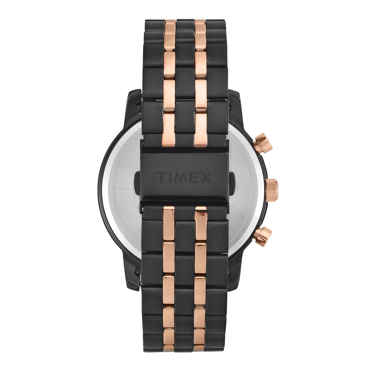Timex Trendline Round Black Dial Analog Men's Watch - TWEG32202