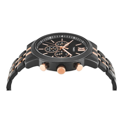 Timex Trendline Round Black Dial Analog Men's Watch - TWEG32202
