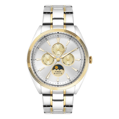 Timex Signio Quartz Silver Dial Analog Men's Watch - TWEG34401