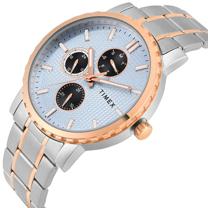 Timex Trendline Round Blue Dial Analog Men's Watch - TWEG34702