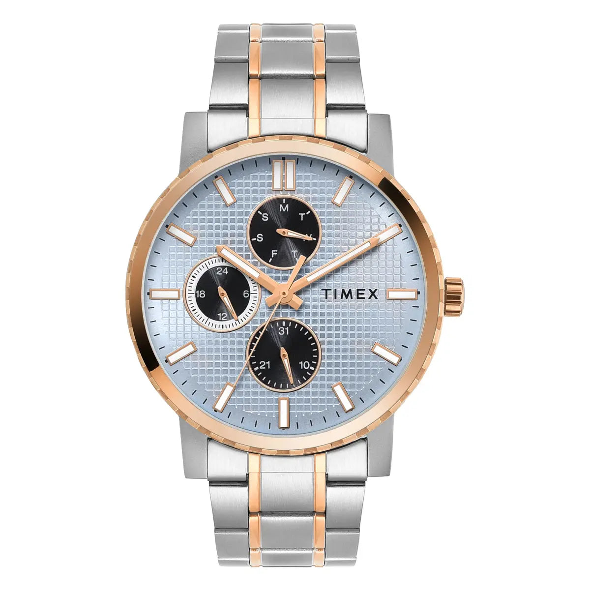 Timex Trendline Round Blue Dial Analog Men's Watch - TWEG34702