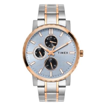 Timex Trendline Round Blue Dial Analog Men's Watch - TWEG34702