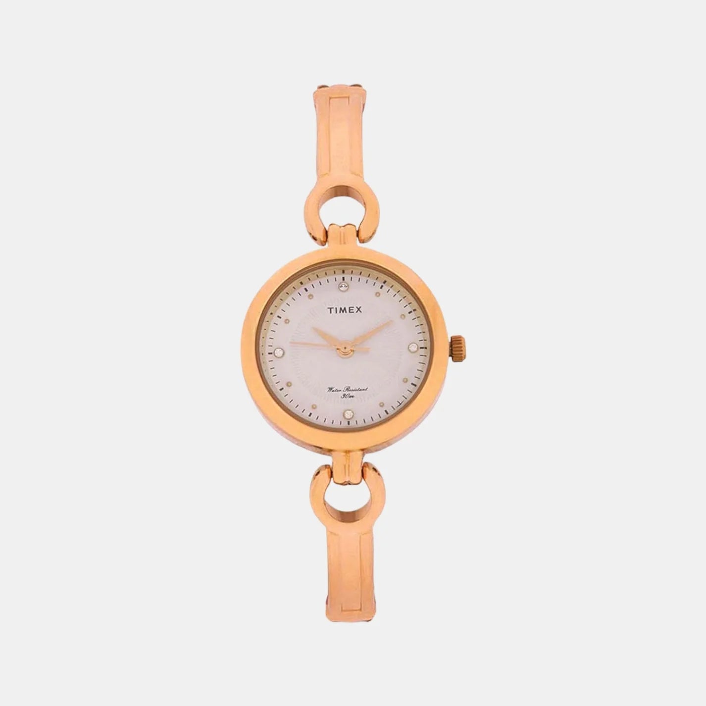 Timex Women's Pink Analog Stainless Steel Watch TWEL11422