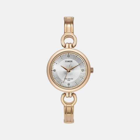 Timex Women's Silver Dial Analog Stainless Steel Watch TWEL11424 - Buy Now at Sai Creations Watches