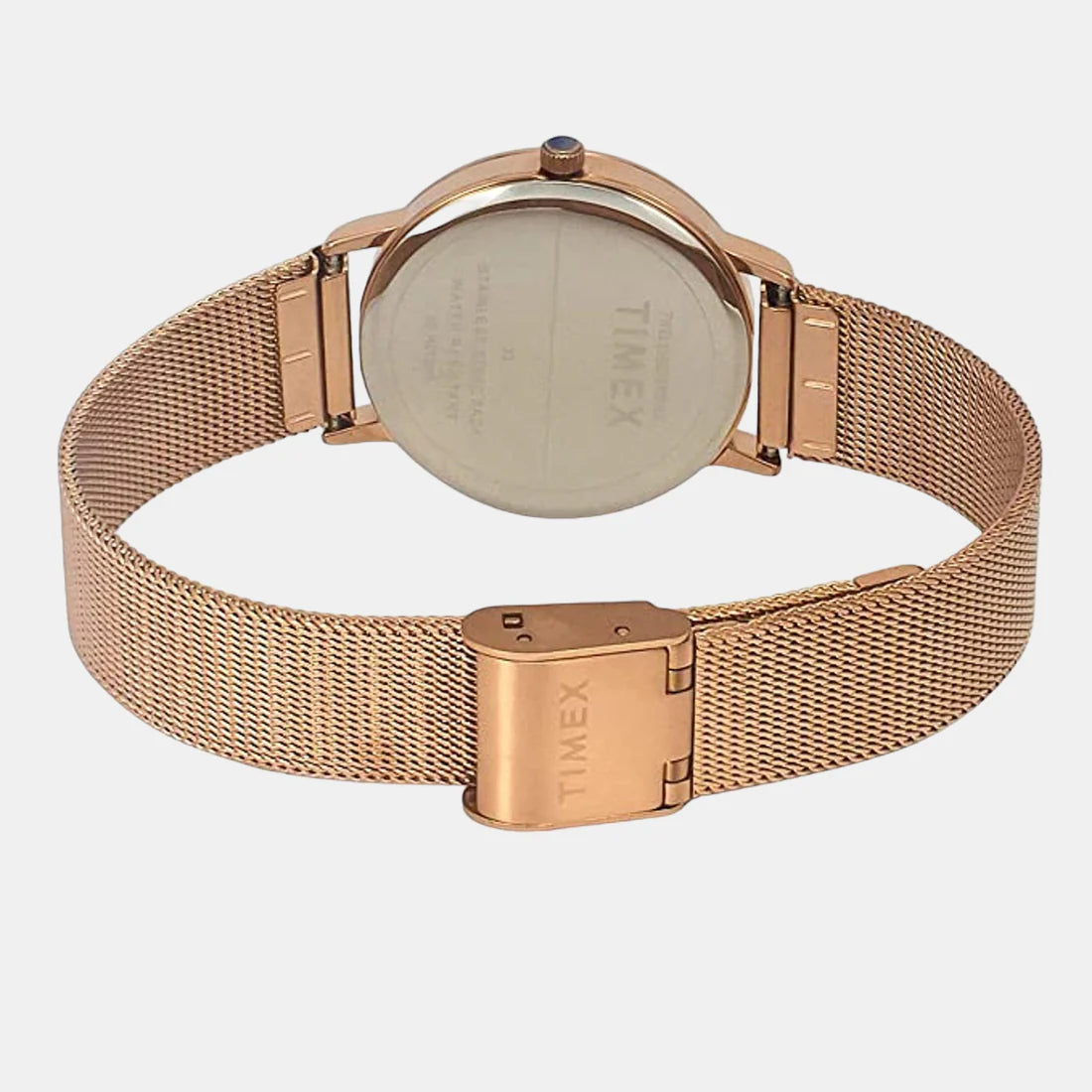 Timex Fashion Women's 2 Hands White Round Dial Watch TWEL15606