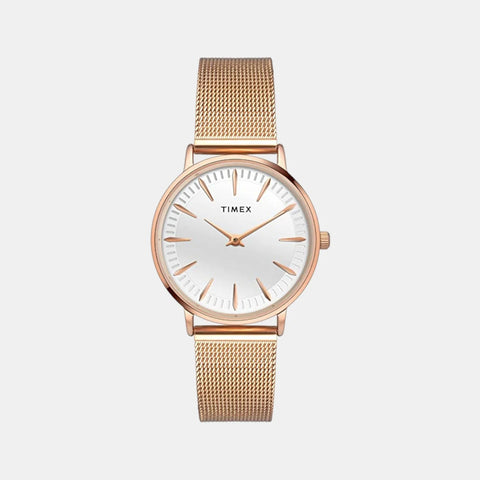 Timex Fashion Women's 2 Hands White Round Dial Watch TWEL15606 - Buy Now at Sai Creations Watches
