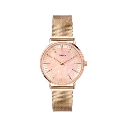 Timex Women's Analog Stainless Steel Watch TWEL15607