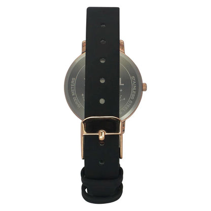 Timex Cosmic Awe Women 2 Hands Round Dial Black Watch - TWEL19101