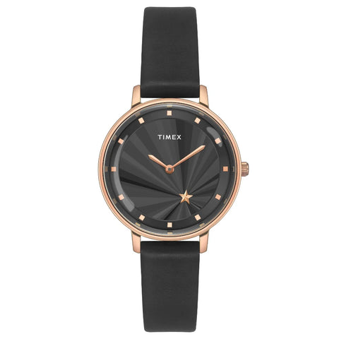 Timex Cosmic Awe Women 2 Hands Round Dial Black Watch - TWEL19101 - Buy Now at Sai Creations Watches