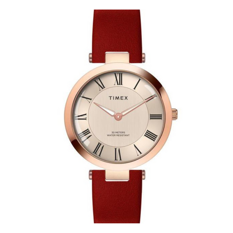 Timex Roman Rose Gold Dial Analog Women's Watch - TWEL19211 - Buy Now at Sai Creations Watches