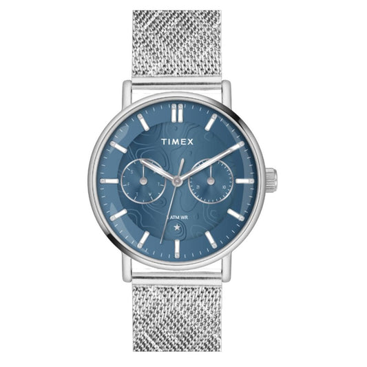 TWEL20301 Timex | Cosmic Typography Eve Blue Dial Women's Watch