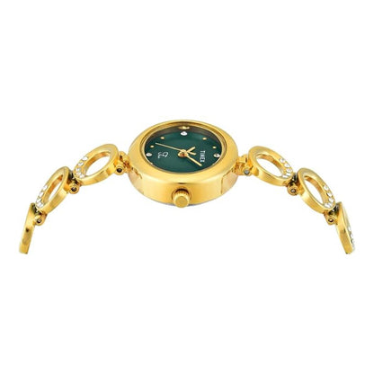 Timex Fria Quartz Green Dial Analog Women's Watch TWEL24001